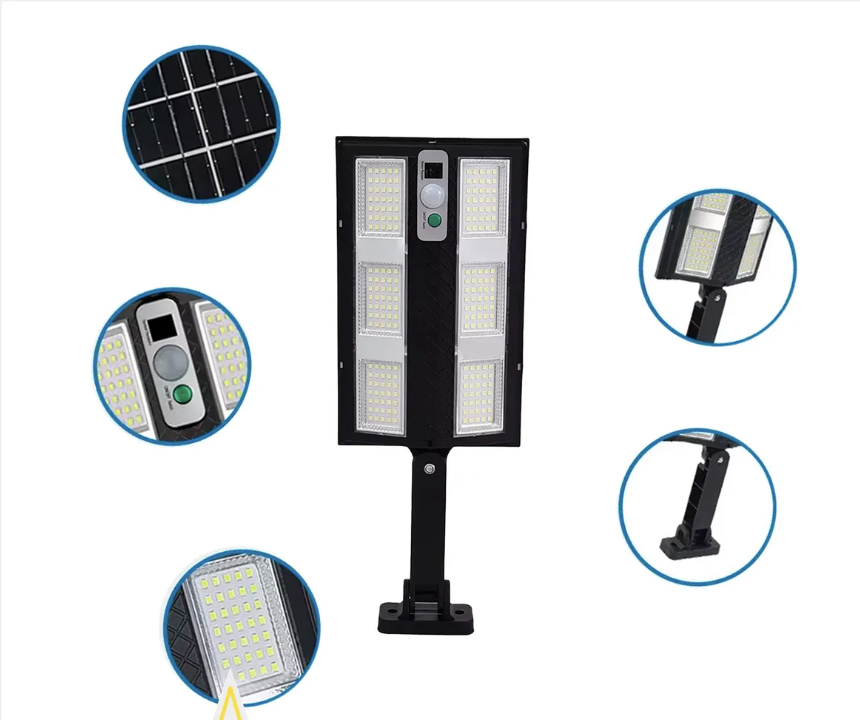 Miniatura 2 de Reflector 6led Para Exterior Con Panel